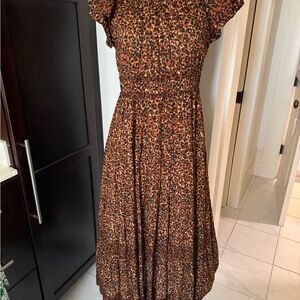 Ulla Johnson Iona Dress Leopard